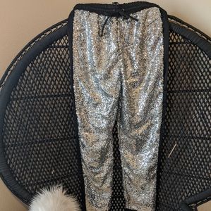 Sequin joggers